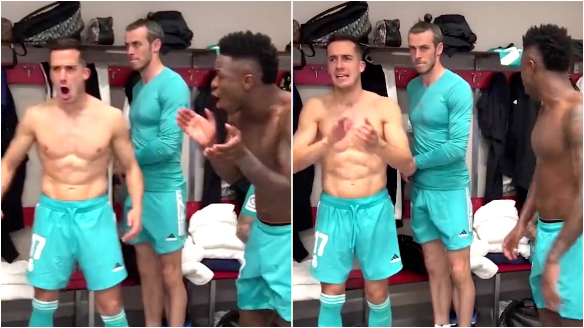 Gareth Bale couldn’t have looked more awkward in dressing room after Sevilla 2-3 Real Madrid