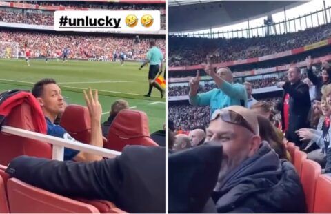 Nemanja Matic channelled his inner Jose Mourinho after being mocked by Arsenal fans