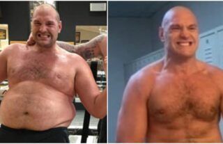 Tyson Fury body transformation