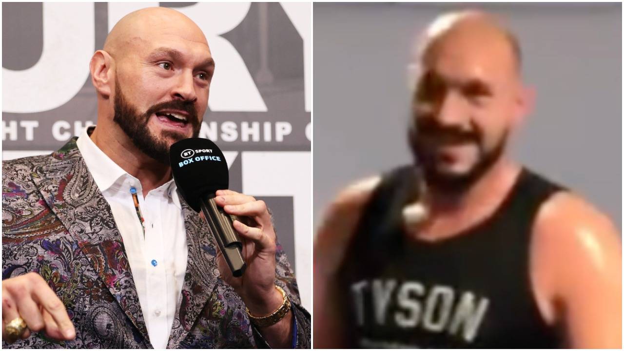 Tyson Fury 8 days from Whyte fight