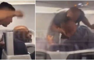 Mike Tyson punches plane passenger