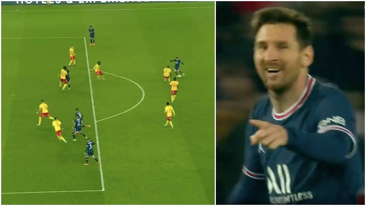 Lionel Messi scores for PSG
