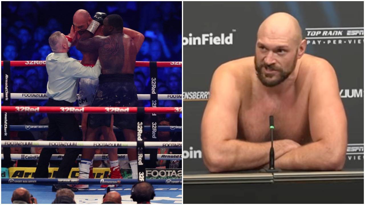 Tyson Fury accuses Dillian Whyte of cheating