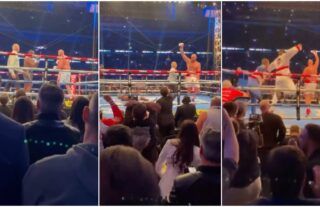 Tyson Fury knocks out Dillian Whyte: Ringside footage