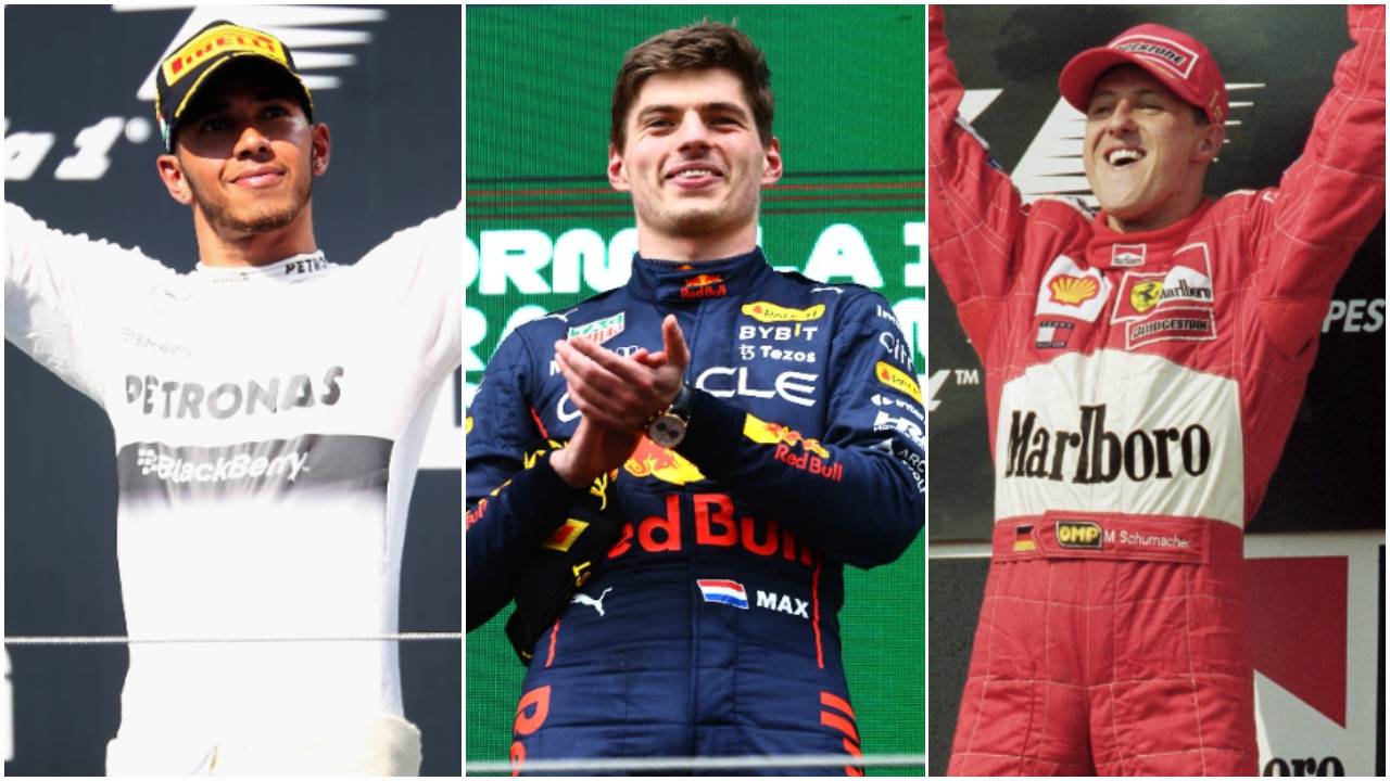 Hamilton, Schumacher, Verstappen, Vettel, Alonso: F1 drivers with most podiums
