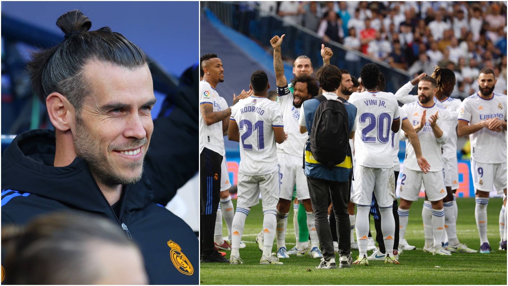 Real Madrid’s Gareth Bale looked awkward in dressing room after 3-2 win vs Sevilla