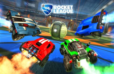 Rocket League homepage