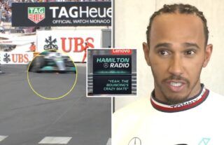 Lewis Hamilton Monaco practice
