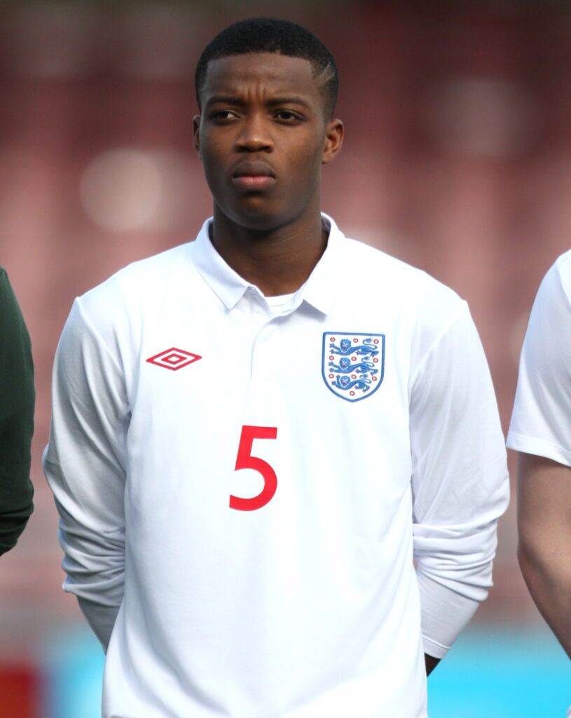 Nathaniel Chalobah in action for England U17s in 2010