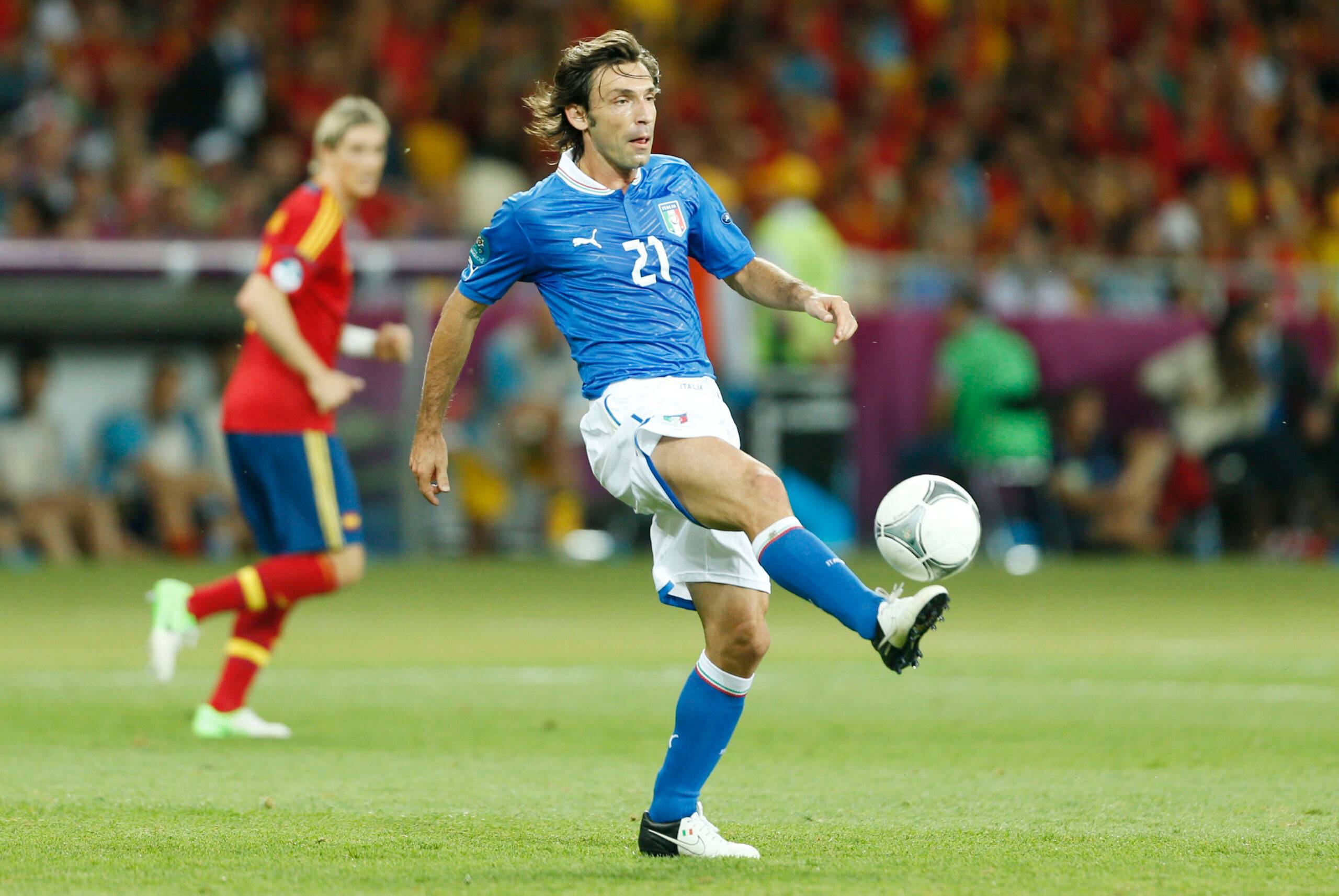 Pirlo balling foor Italy.