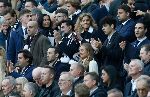 Newcastle's owners clapping.