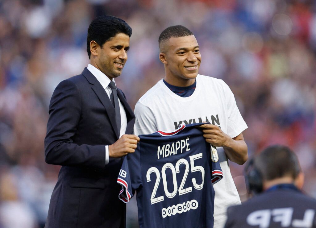 Kylian Mbappe after his decision to stay at Paris Saint-Germain
