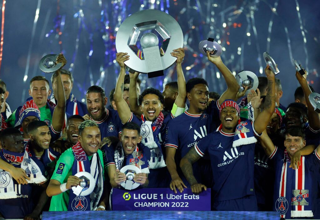 PSG win Ligue 1.