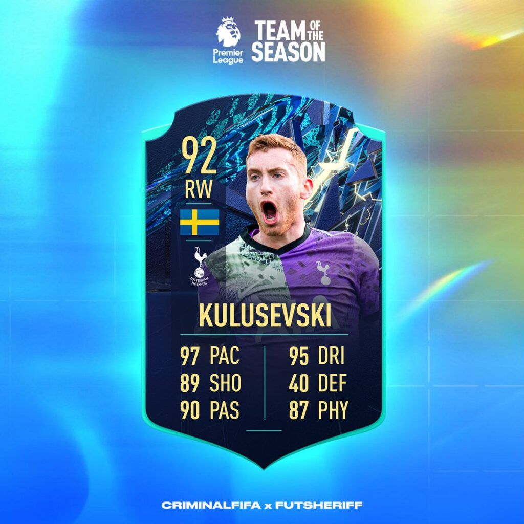 Kulusevski TOTS FIFA 22