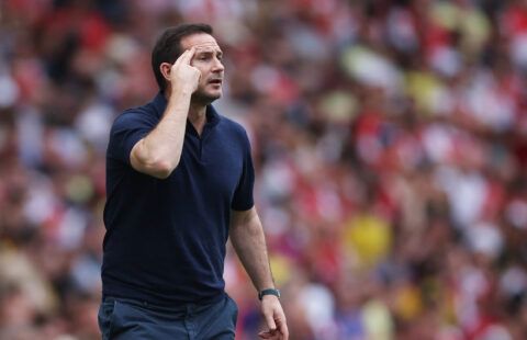 Everton boss Frank Lampard calling for his players to stay focused