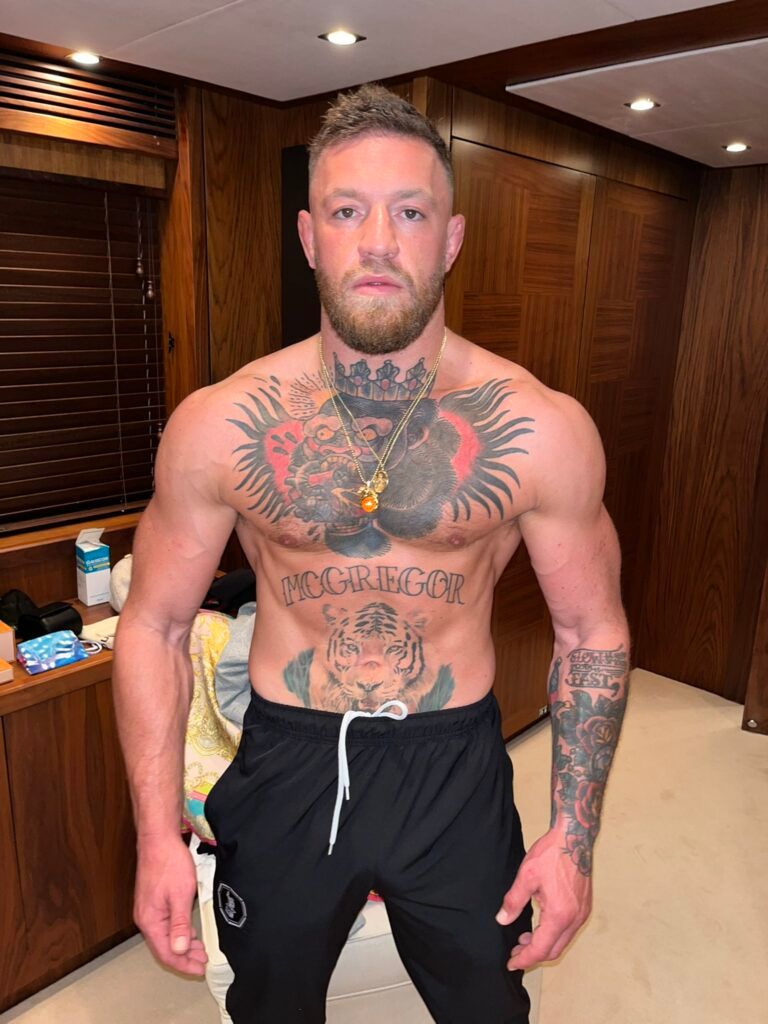 Conor McGregor's physique