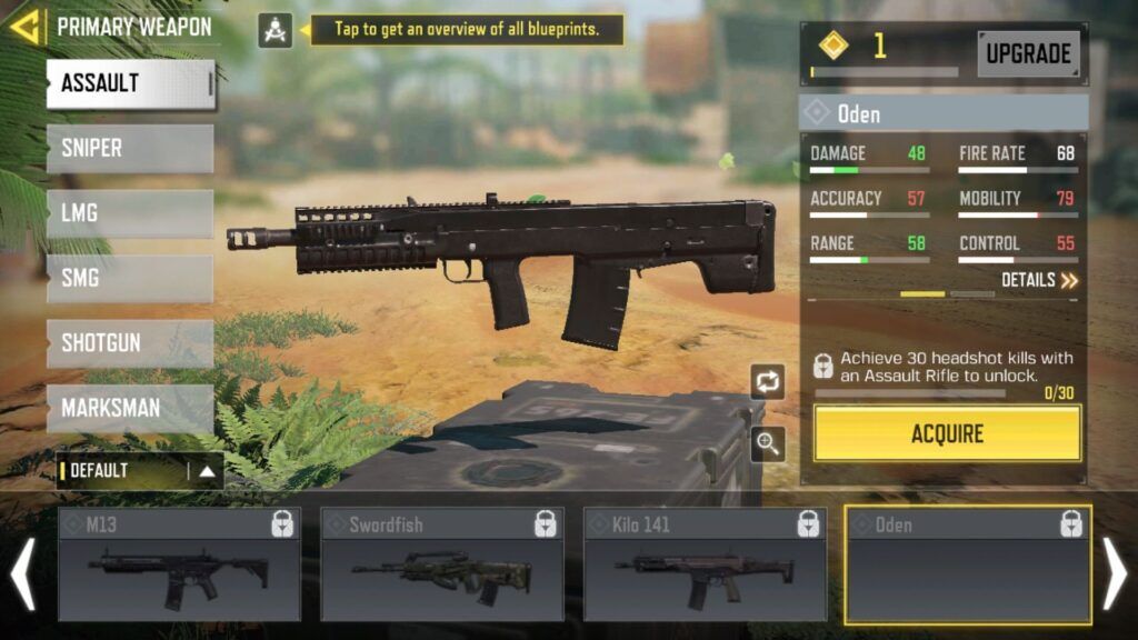 Assault Rifle in Call of Duty Mobile News