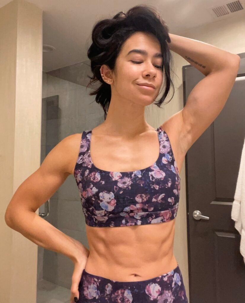 AJ Lee looking stacked right now