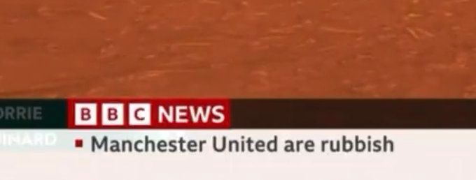 Manchester United are rubbish