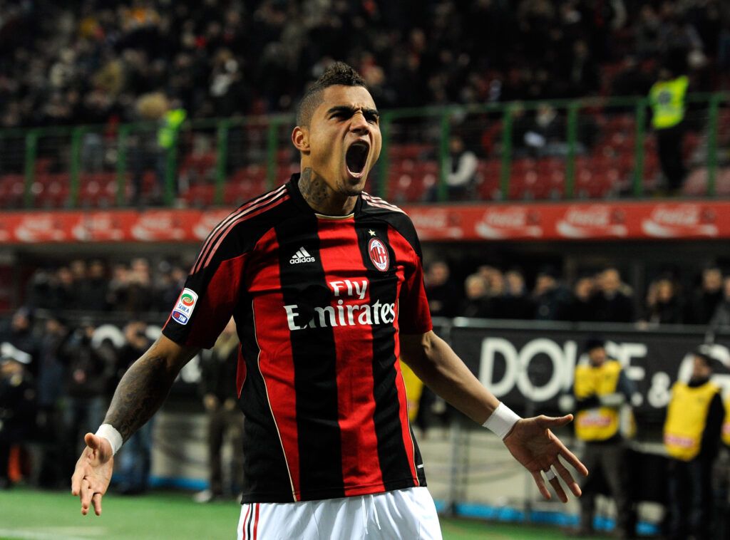 What happened to Boateng after winning Serie A with Milan?