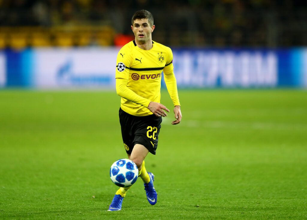 Pulisic was picked up early by Dortmund