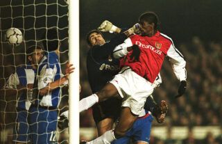 Nkwankwo Kanu scored a special goal for Arsenal vs Deportivo in 2000