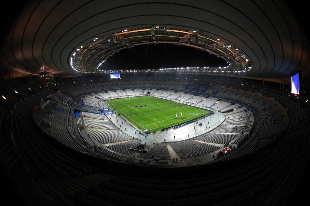 A general view ahead of the Guinness Six Nations match between France and Wales at Stade de France on February 01, 2019 in Paris, France
