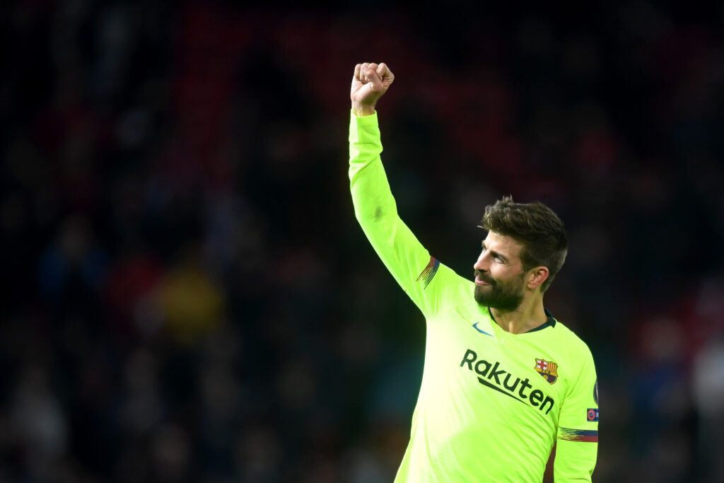 Pique slipped from Man United's grasp back to Barcelona