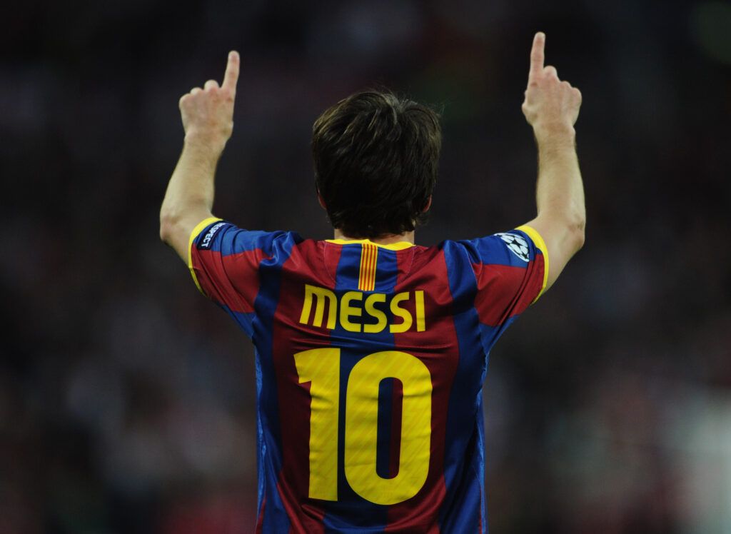 Former Barcelona star Lionel Messi