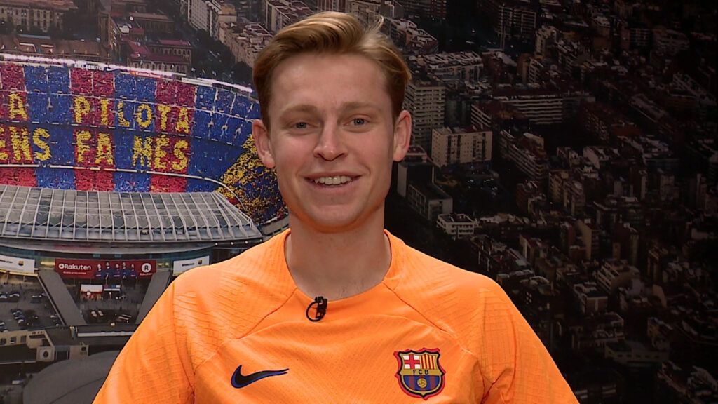 Barcelona's Frenkie de Jong could join Man United
