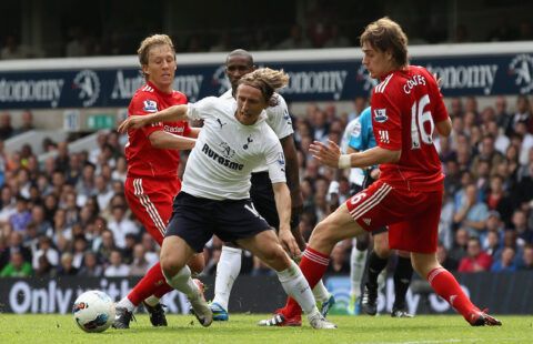 Luka Modric dominating Liverpool