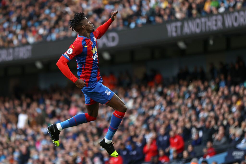 Wilfried Zaha has spent most of his career with Crystal Palace