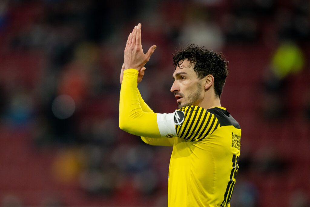Hummels is in his second spell at Borussia Dortmund