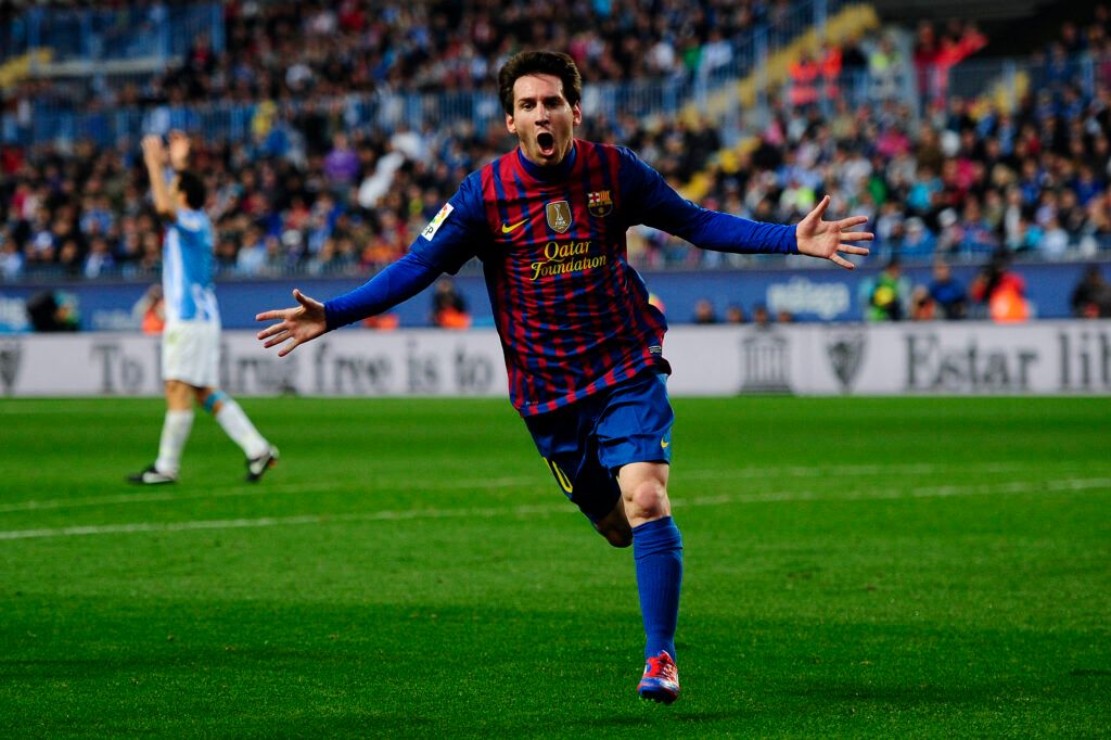 Messi scored 50 La Liga goals in 2011/12