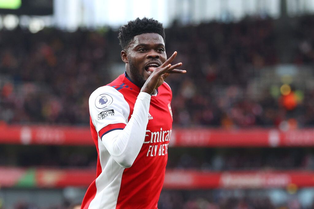 Partey stays in Arsenal's team for 2022/23