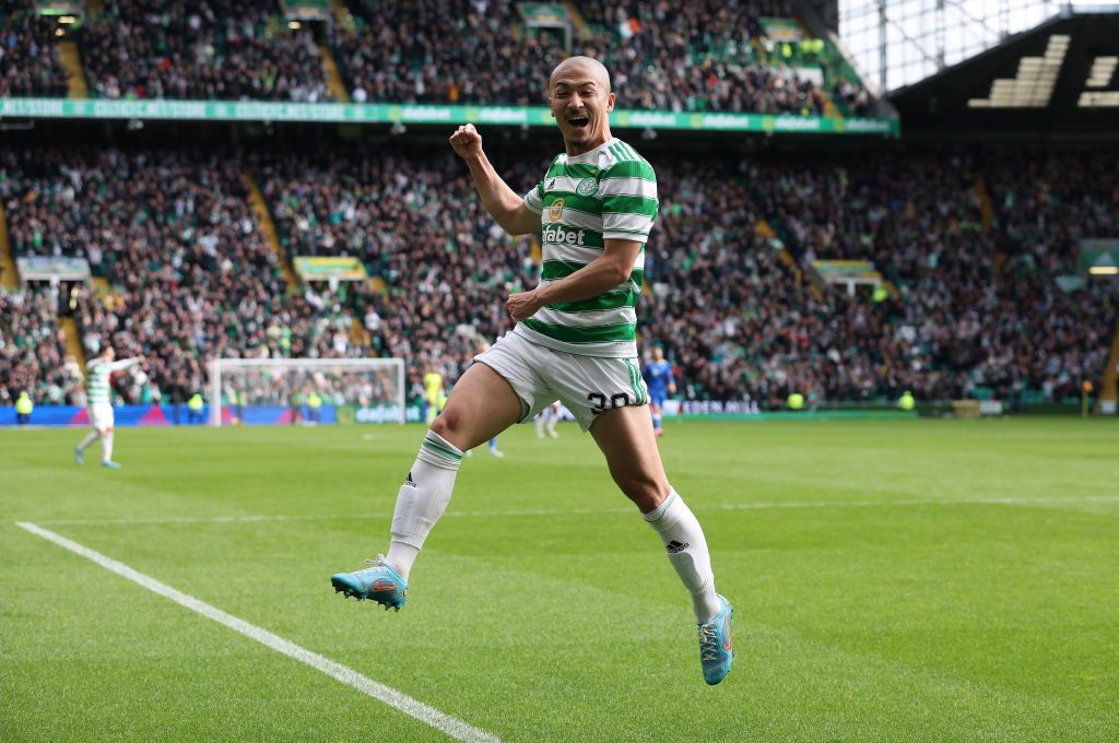 Celtic's Liel Abada in action