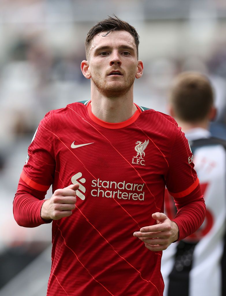 Andy Robertson has been named in the Premier League's 'true' 202122 Team of the Season 