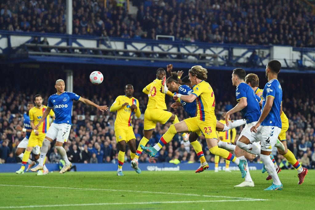 Absolute scenes as Everton score 86th minute winner vs Palace to ensure Premier League safety
