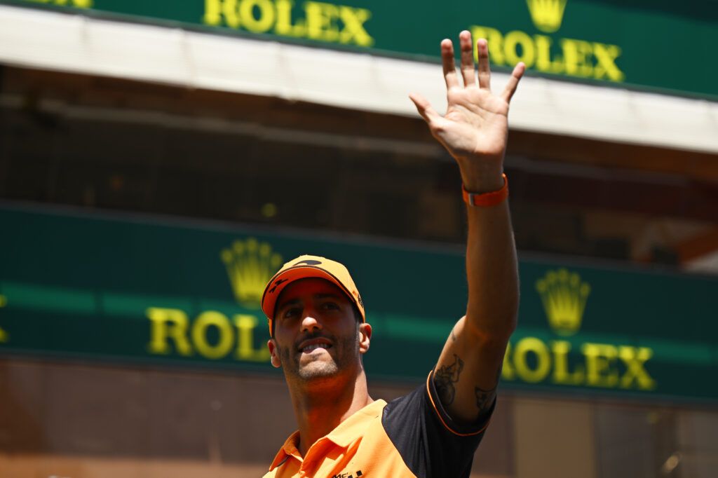 Daniel Ricciardo in Spain