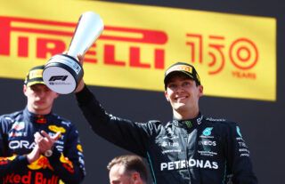 George Russell takes P3 in Spanish Grand Prix