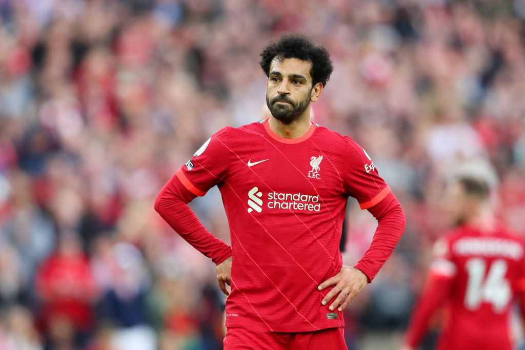 Mohamed Salah earned six Man of the Match trophies in the 2021/22 season
