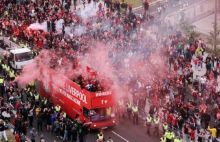 Liverpool's trophy parade