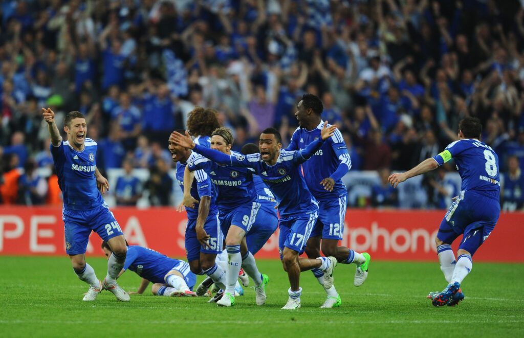 Chelsea won their first Champions League in 2012