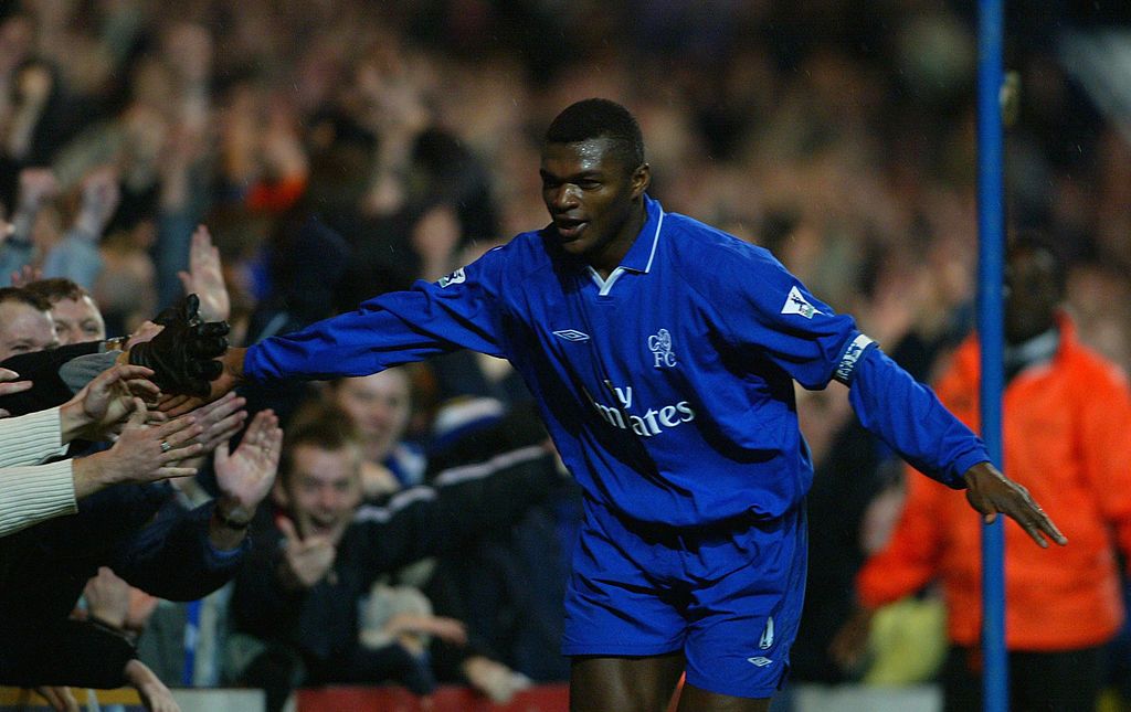 Marcel Desailly with Chelsea