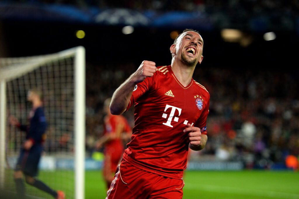 Ribery was third in the 2013 Ballon d'Or rankings