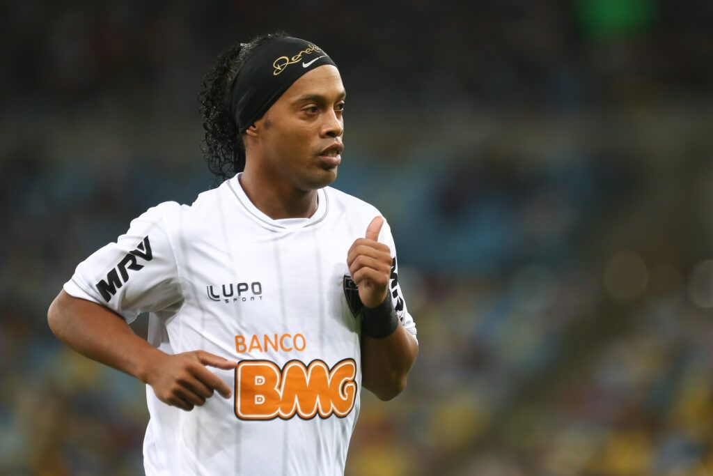 Ronaldinho wound down in Brazil