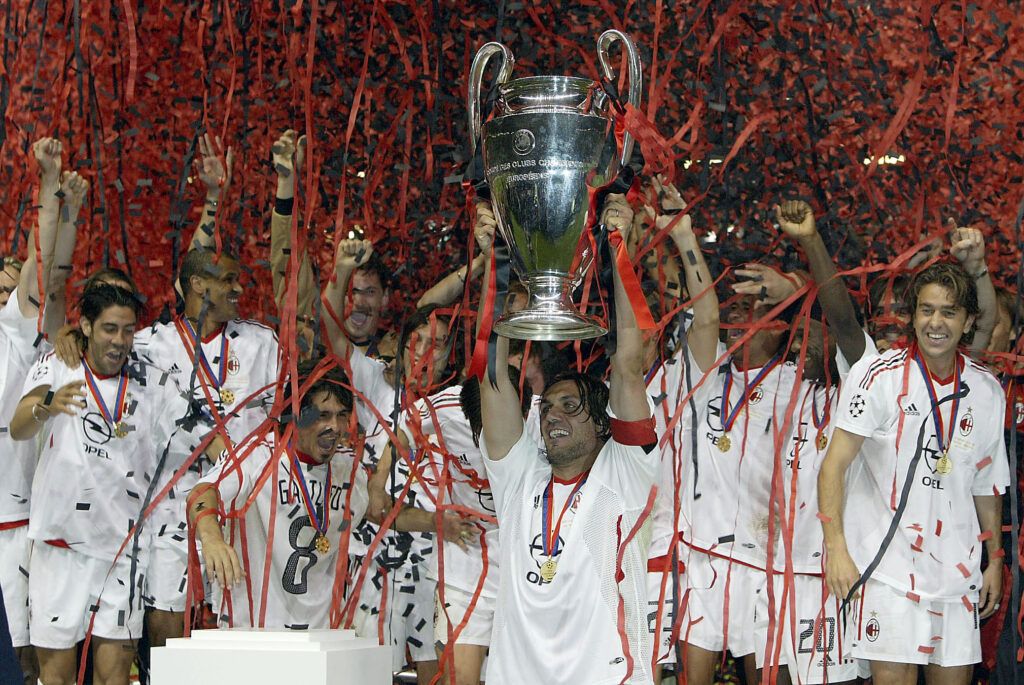 Paolo Maldini champions league