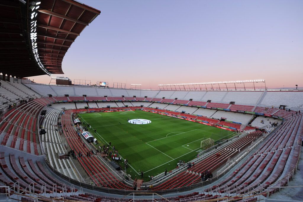 General view of Sevilla's stadium