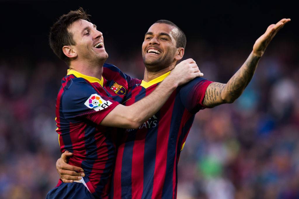 Dani Alves told story of how he disobeyed Pep Guardiola to get the best out of Lionel Messi