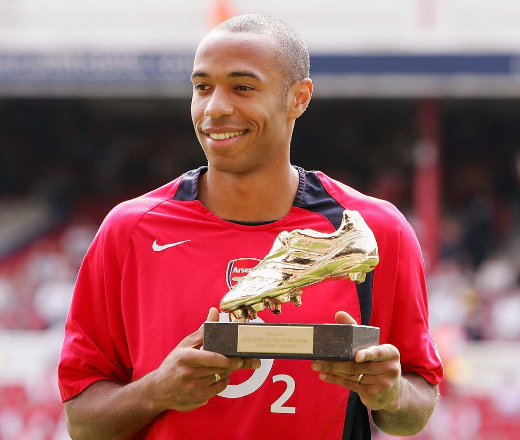 Thierry Henry trophy presentation